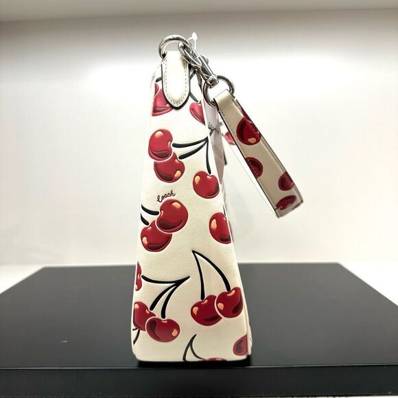NWT❤️ COACH CY696 Teri Hobo Bag With Cherry Print CROSSBODY SATCHEL - Picture 6 of 9